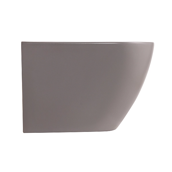Біде підвісне Qtap Robin 515x370x350 мм, Stone grey QT13551381GSG - Фото - 4