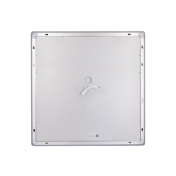 Дзеркало Lidz Kubis (KU2) 700х700 з LED-підсвічуванням Touch, з антизапотіванням, з димером, рег. яскравості LDKU70070049288 - Фото - 6