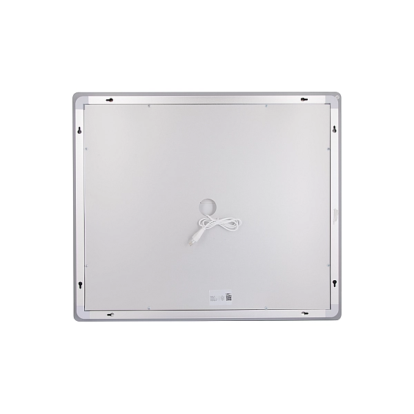 Дзеркало Lidz Kubis (KU2) 600х700 з LED-підсвічуванням Touch, з антизапотіванням, з димером, рег. яскравості LDKU60070049286 - Фото - 5