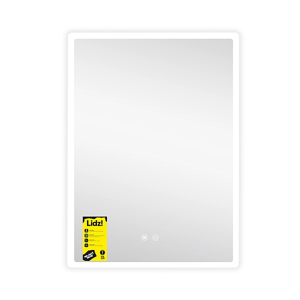 Зеркало Lidz Orion (OR2) 600х800 с LED-подсветкой Touch, с антизапотеванием, с диммером, рег. яркости LDOR60080049292 - Фото - 3