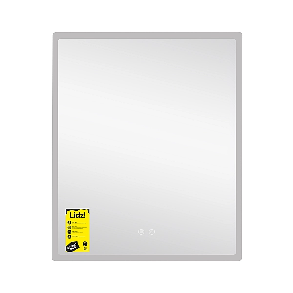 Зеркало Lidz Orion (OR2) 700х800 с LED-подсветкой Touch, с антизапотеванием, с диммером, рег. яркости LDOR70080049293 - Фото - 2