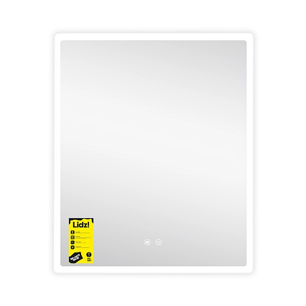 Зеркало Lidz Orion (OR2) 700х800 с LED-подсветкой Touch, с антизапотеванием, с диммером, рег. яркости LDOR70080049293 - Фото - 3