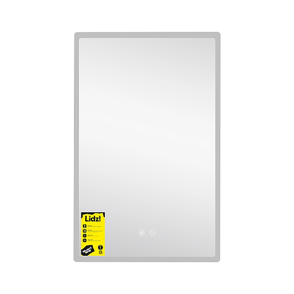 Зеркало Lidz Orion (OR2) 500х800 с LED-подсветкой Touch, с антизапотеванием, с диммером, рег. яркости LDOR50080049291 - Фото - 2