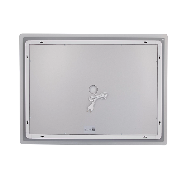 Зеркало Lidz Orion (OR2) 800х600 с LED-подсветкой Touch, с антизапотеванием, с диммером, рег. яркости LDOR80060049294 - Фото - 5