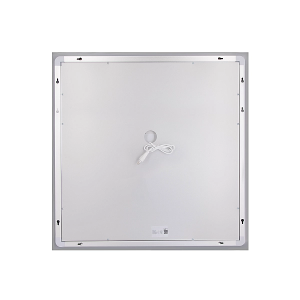 Дзеркало Lidz Kubis (KU1) 700х700 з LED-підсвічуванням Touch, з антизапотіванням, з димером, рег. яскравості LDKU70070049287 - Фото - 6