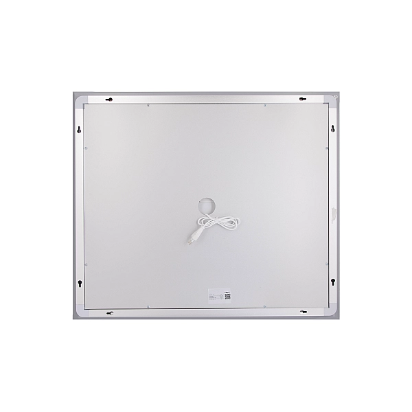 Зеркало Lidz Kubis (KU1) 600х700 с LED-подсветкой Touch, с антизапотеванием, с диммером, рег. яркости LDKU60070049285 - Фото - 5