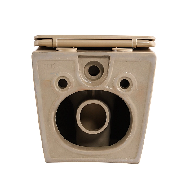 Унитаз подвесной Qtap Robin Ultra Quiet 520×365×340 мм, Beige, с сиденьем Slim Duroplast / Soft-close / Quick Release QTROB26SB48997 - Фото - 7