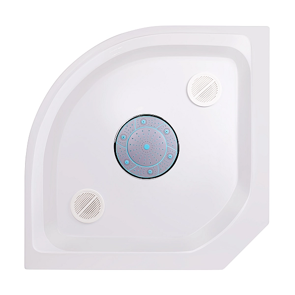 Душевой бокс Lidz Tani SB100x1000.SAT.LOW.GR, стекло тонированное 4 мм - Фото - 14