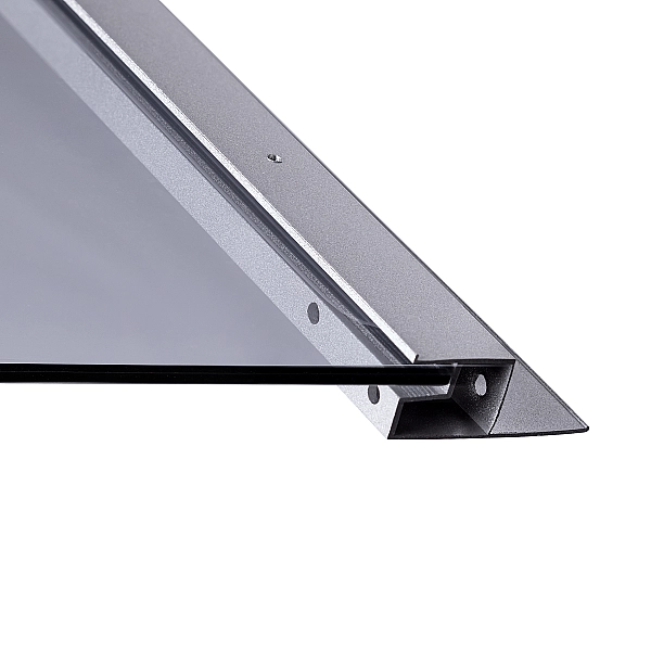 Душевой бокс Lidz Tani SB100x1000.SAT.LOW.GR, стекло тонированное 4 мм - Фото - 15