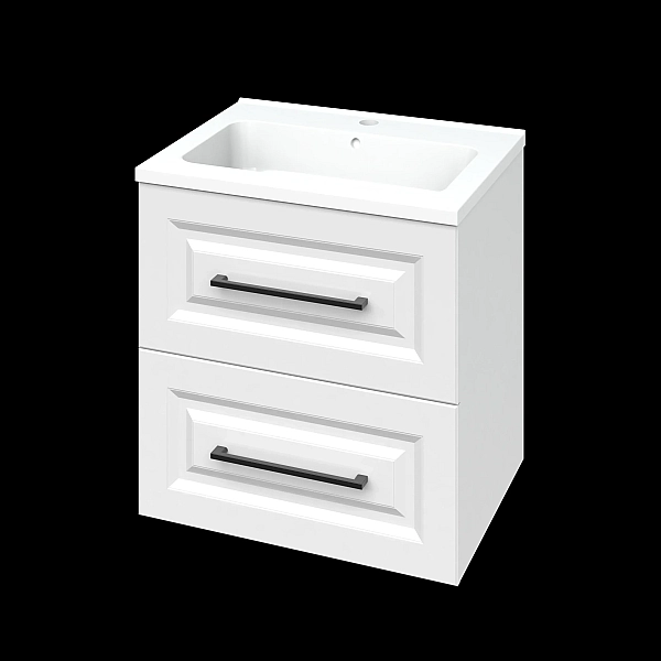 "Денвер" Тумба підвісна з ум.Родео 60 біла ( 2 ш.)