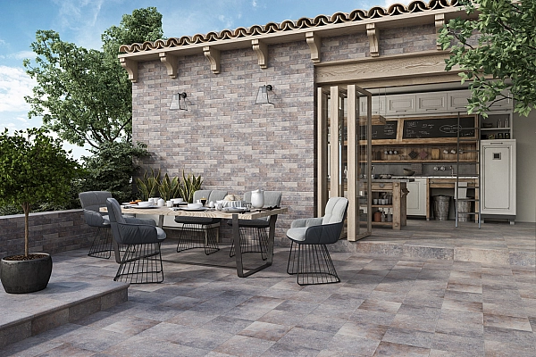 Сходинка з капіносом кутова Viano Antracite 33x33 код 1275 Ceramika Paradyz - Фото - 3