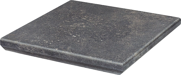 Сходинка з капіносом кутова Viano Antracite 33x33 код 1275 Ceramika Paradyz