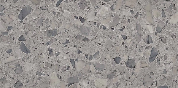 Плитка керамогранітна Terazzo Grey RECT 298x598x8 Paradyz