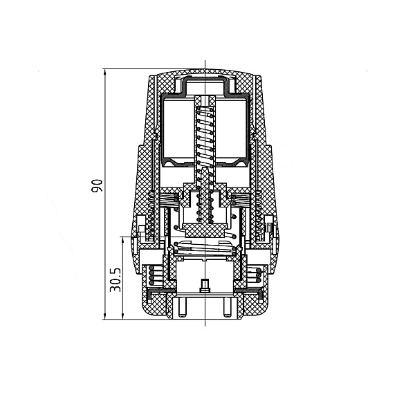 Thermo Alliance Forte Термоголовка Click System TAF303 - Фото - 2