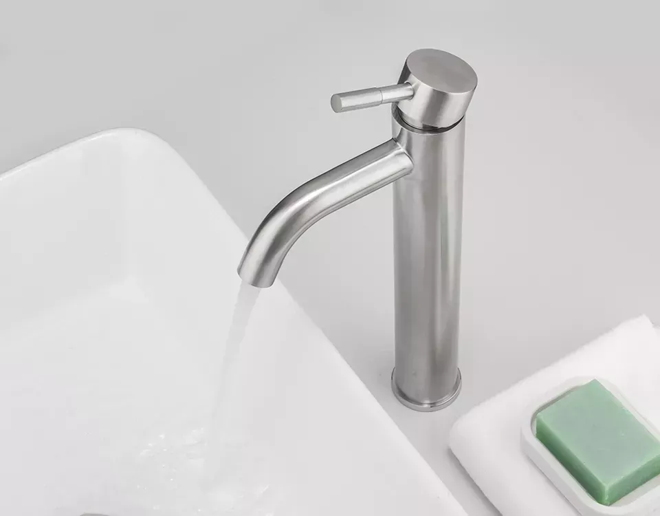 Змішувач для умивальника WEZER EKO11С-01 високий - Фото - 4