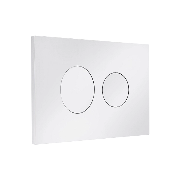 Клавіша змиву Qtap Standard 152x236x28 мм, Chrome, кругла QTSTD164CRM49469 - Фото - 3