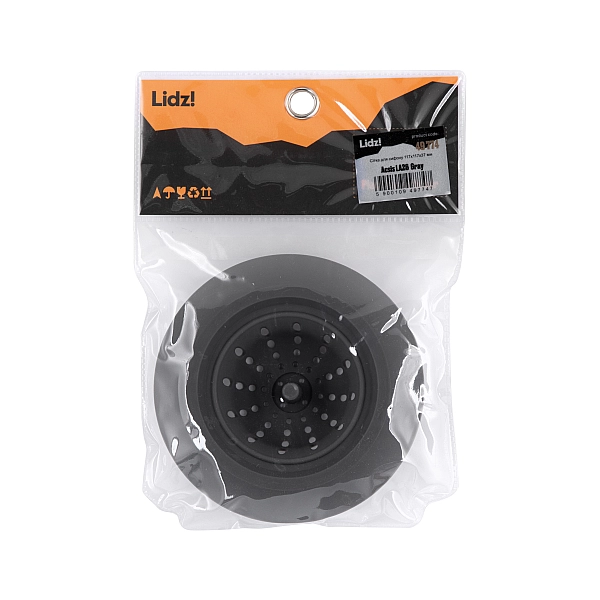 Сетка для сифона Lidz Acsis LA26 Gray, силиконовая, 117х117х37 мм LDACSLA26GRA49774 - Фото - 6