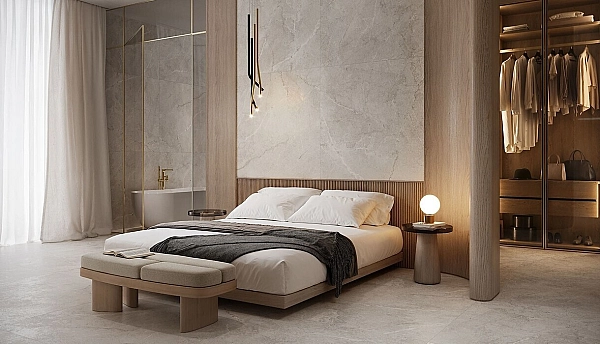 Плитка керамогранітна Dolomia Light Grey RECT MAT 598x1198 Opoczno - Фото - 2