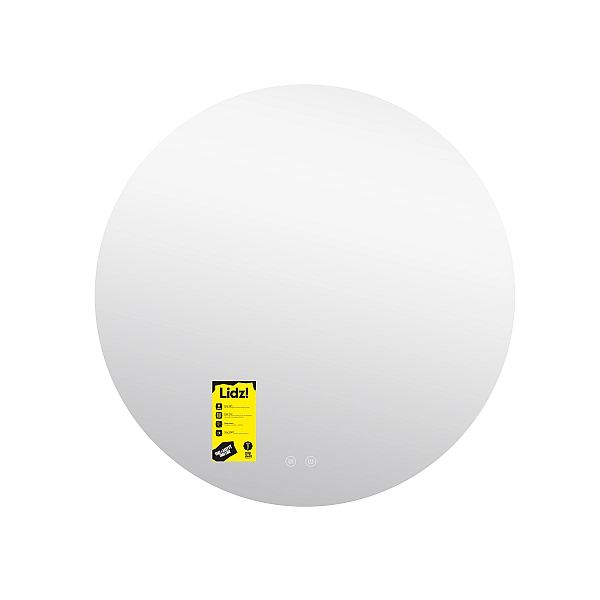 Дзеркало Lidz Astra R800 з LED-підсвічуванням Touch, з антизапотіванням, з димером, рег. яскравості LDASR80049290 - Фото - 3
