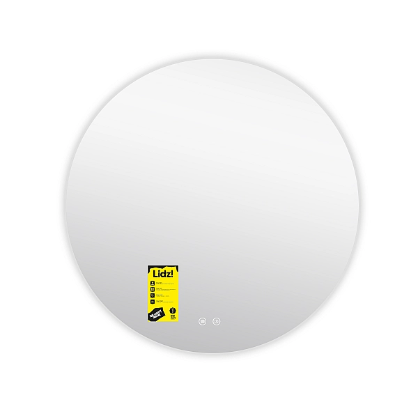 Дзеркало Lidz Astra R800 з LED-підсвічуванням Touch, з антизапотіванням, з димером, рег. яскравості LDASR80049290 - Фото - 4