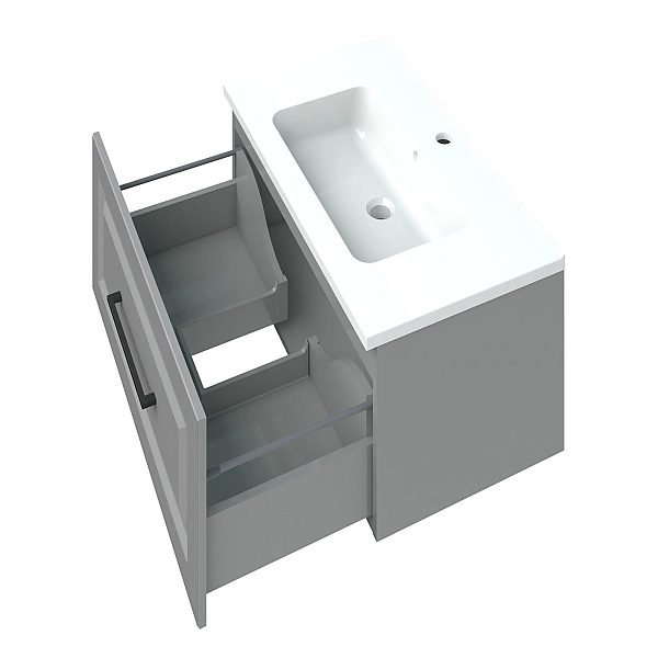 "Денвер" Тумба підвісна з ум.Родео 80 сіра ( 1 ш.) - Фото - 2