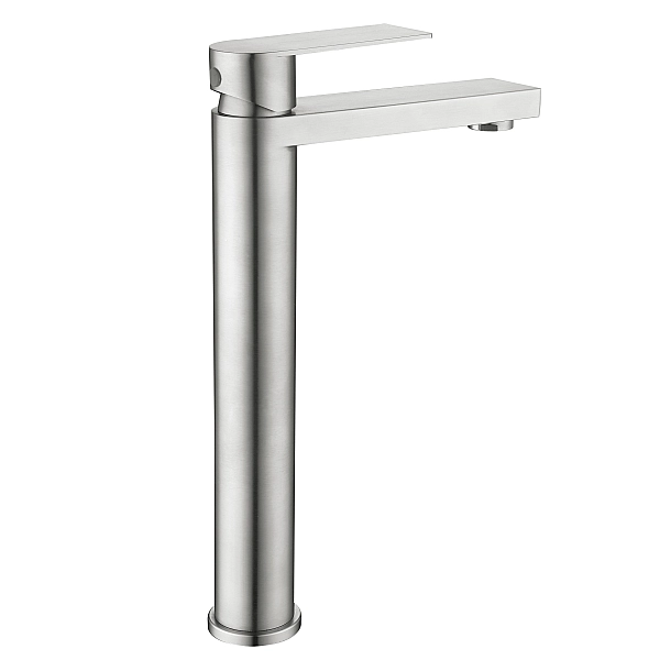 Смеситель для раковины высокий Lidz Nexus 001FH (k35)  LDNEX001FHNKS49185 Nickel - Фото - 3