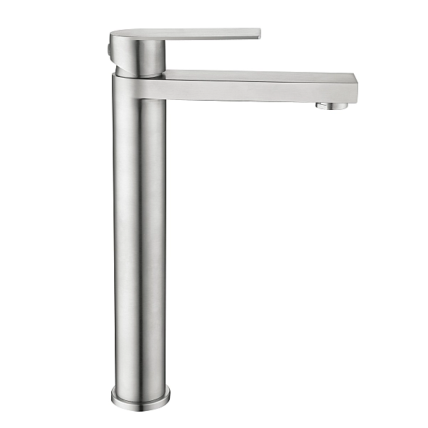 Смеситель для раковины высокий Lidz Nexus 001FH (k35)  LDNEX001FHNKS49185 Nickel - Фото - 4