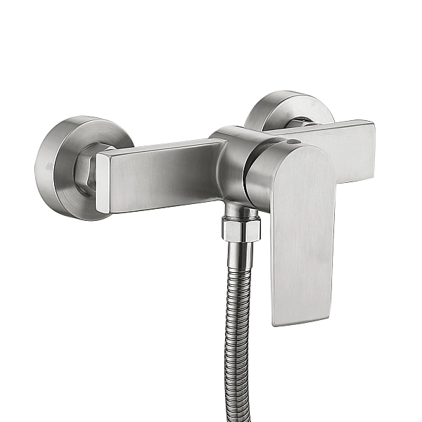 Змішувач для душу Lidz Nexus 010 (k35)  LDNEX010NKS49188 Nickel - Фото - 4