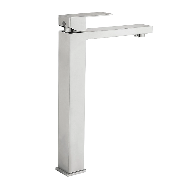 Смеситель для раковины высокий Lidz Helix 001FH (k35)  LDHEL001FHNKS49179 Nickel - Фото - 3