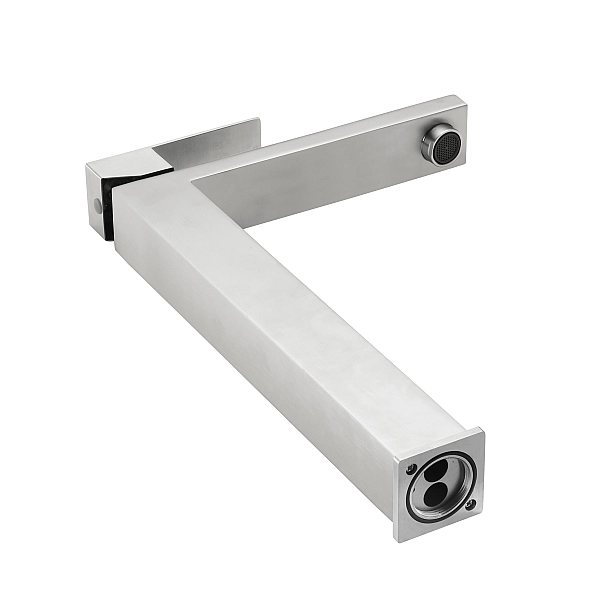 Смеситель для раковины высокий Lidz Helix 001FH (k35)  LDHEL001FHNKS49179 Nickel - Фото - 4