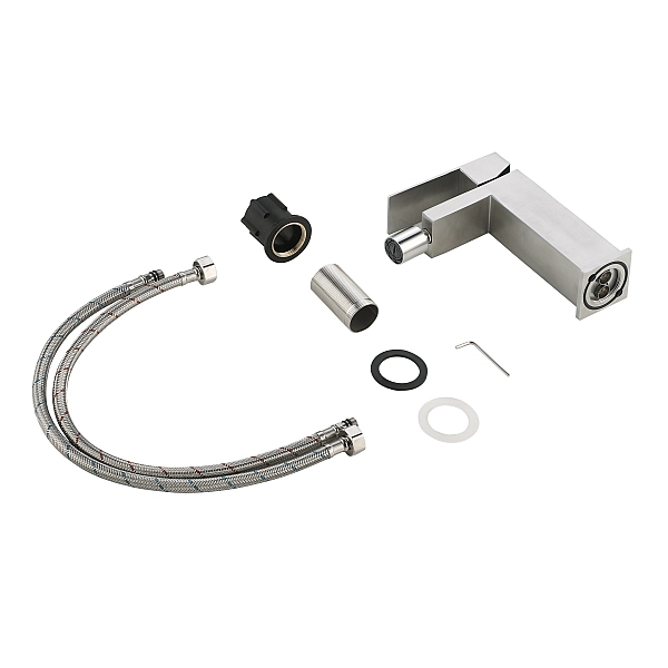 Смеситель для биде Lidz Helix 001AF (k35)  LDHEL001AFNKS49181 Nickel - Фото - 7