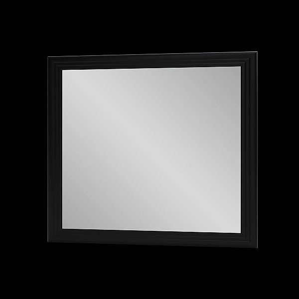 "Естель" дзеркало 80х80 чорне