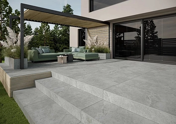 Плитка керамогранітна Authority Grey SZKL RECT MAT 1198x2798 Paradyz - Фото - 2