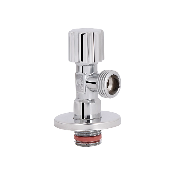 Кран угловой Thermo Alliance Forte вентельный 1/2"НН, хром TAF341W1515 - Фото - 3