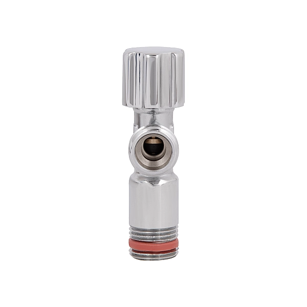Кран угловой Thermo Alliance Forte вентельный 1/2"НН, хром TAF341W1515 - Фото - 4