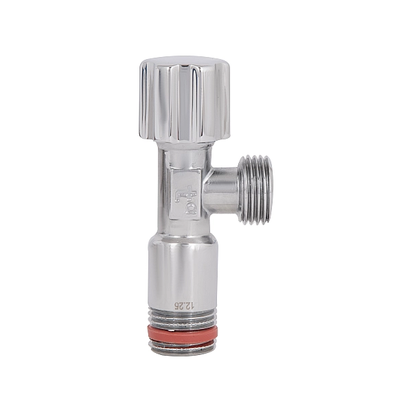 Кран угловой Thermo Alliance Forte вентельный 1/2"НН, хром TAF341W1515 - Фото - 5