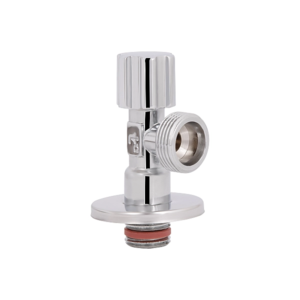 Кран кутовий Thermo Alliance Forte 1/2"З×3/4"З, хром TAF341W1520 - Фото - 3