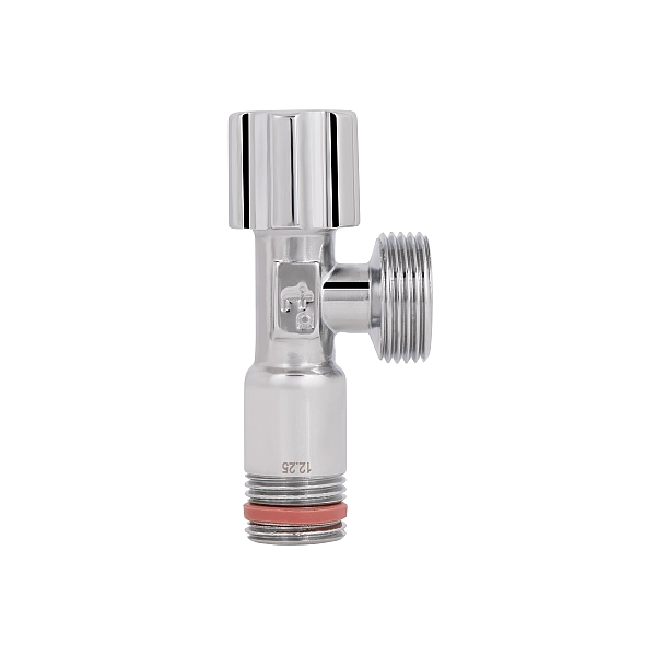 Кран кутовий Thermo Alliance Forte 1/2"З×3/4"З, хром TAF341W1520 - Фото - 5