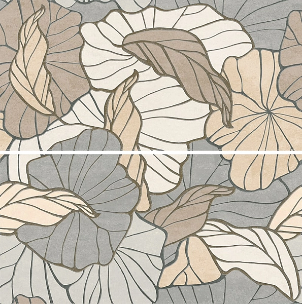 Декор Uniwersalny Panel Illusion 2-елементний 300x600x9 Paradyz
