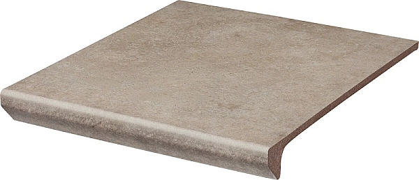 Сходинка з капіносом пряма Viano Beige 30x33 код 1176 Ceramika Paradyz
