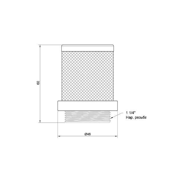 Сітка зворотного клапана Thermo Alliance Standart 1 1/4 SD245W32 - Фото - 2