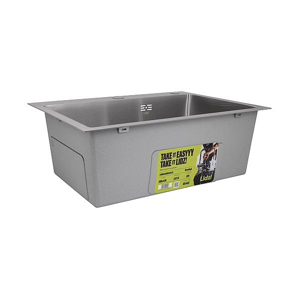 Мийка для кухні інтегрована Lidz Handmade H5843 Brushed Steel 3,0/1,0 мм LDH5843BRU49442 - Фото - 4