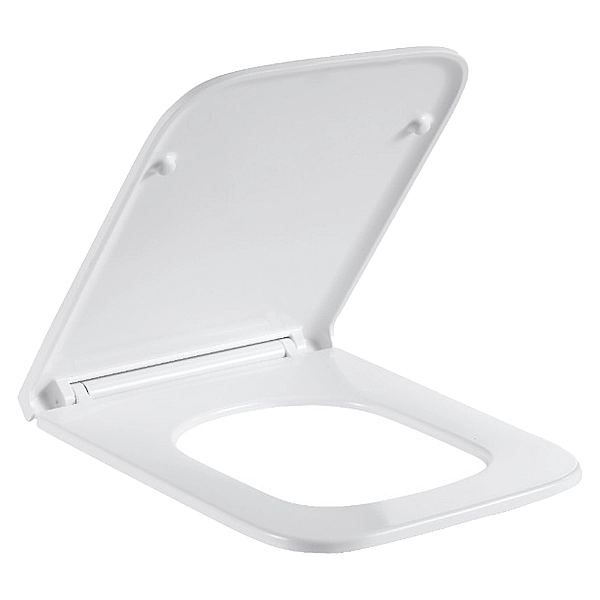 DGR0760111W Grid Кришка для унітазу з soft-close механізмом, білий глянець (1 сорт) - Фото - 2