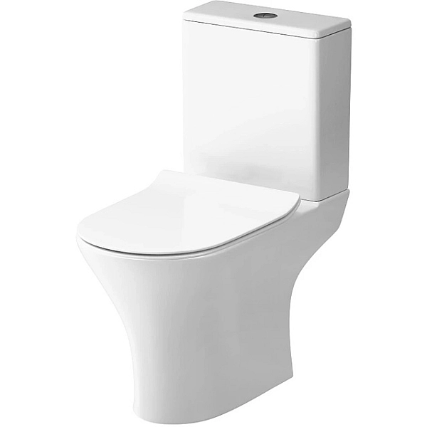 CNA8600SC Flash  Унітаз-Компакт кришка мікроліфт, білий (1 сорт) - Фото - 2