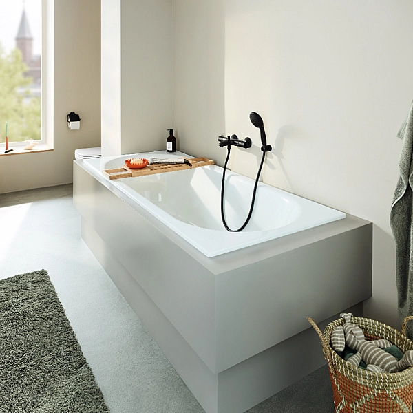 1022032430 Grohtherm 800 Cosmopolitan Термостат для ванни, чорний матовий (1 сорт) - Фото - 5