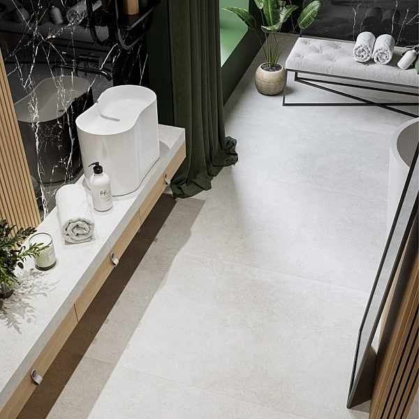 GRES MODERN CONCRETE SILKY CRISTAL SILVER (1 сорт)