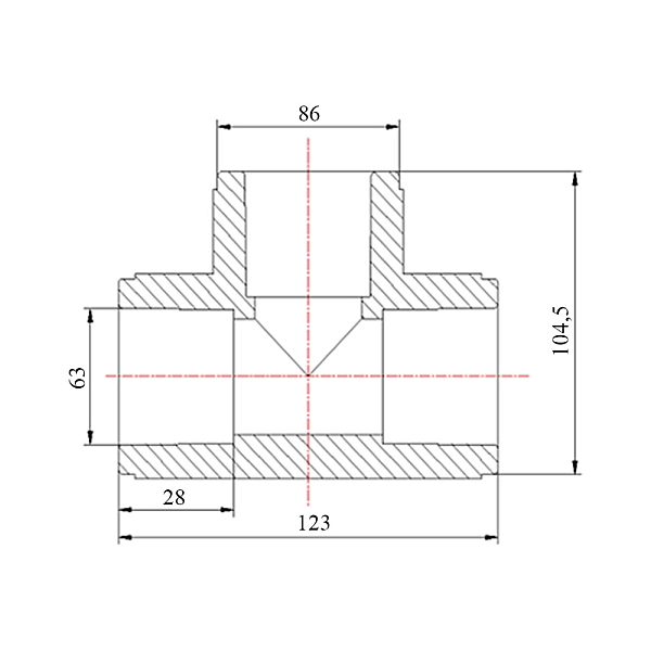 Трійник PPR Blue Ocean 63 - Фото - 2