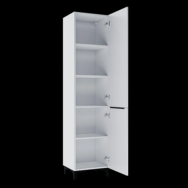 "Естель" пенал підлоговий 40х35, білий Л. - Фото - 2