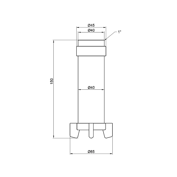 Фільтруючий картридж Icma для фільтрів 1" 1/2х2" №752 - Фото - 2