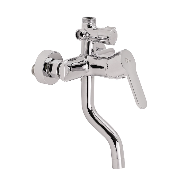 Душова система універсальна Qtap Plava на три споживача (з виливом) QT1004CRM Chrome - Фото - 4